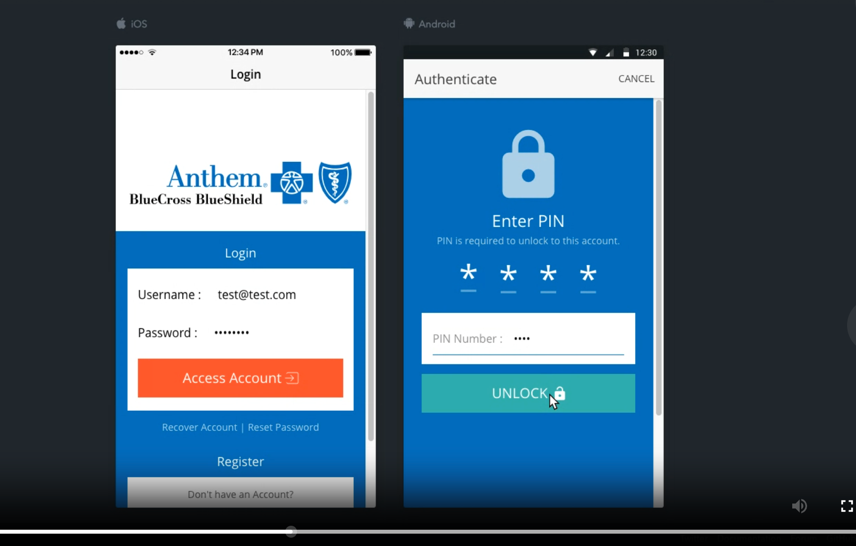 Medical React Application Thumbnail
